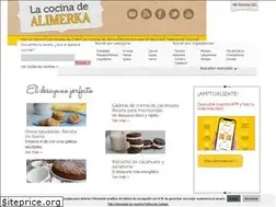 Sites similar to lacocinadealimerka.com