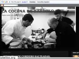 Sites similar to lacocinadebartolo.com