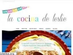 Sites similar to lacocinadeleslie.com