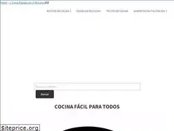 Sites similar to lacocinadelila.com