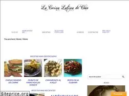 Sites similar to lacocinalatinadeclau.com