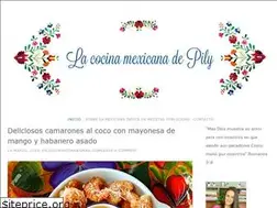 Sites similar to lacocinamexicanadepily.com