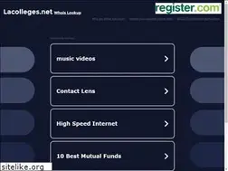 Sites similar to lacolleges.net