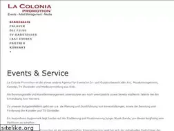 Sites similar to lacolonia.de