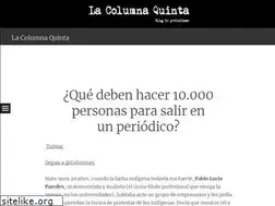 Sites similar to lacolumnaquinta.wordpress.com