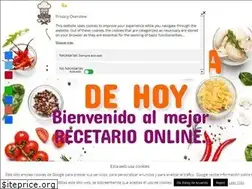 Sites similar to lacomidadehoy.com
