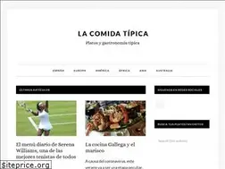 Sites similar to lacomidatipica.com