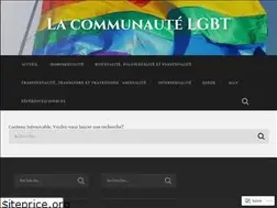 Sites similar to lacommunautelgbt.wordpress.com