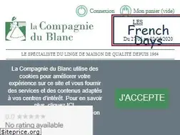 Sites similar to lacompagniedublanc.com