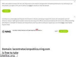 Sites similar to lacontratacionpublica.ning.com