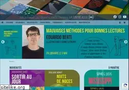 Sites similar to lacontreallee.com