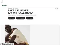 Sites similar to lacoste.com.au
