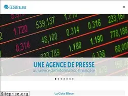 Sites similar to lacotebleue.fr