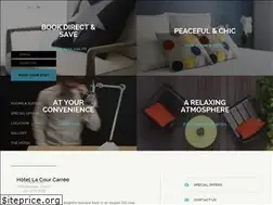 Sites similar to lacourcarree.com