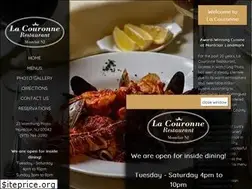 Sites similar to lacouronnerestaurant.com