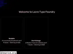 Sites similar to lacretype.com