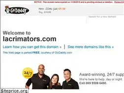 Sites similar to lacrimators.com