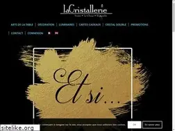 Sites similar to lacristallerie.com