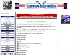 Sites similar to lacrosse-information.com