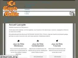 Sites similar to lacrypte.fr