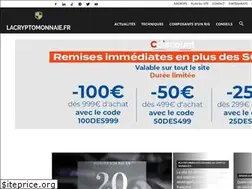 Sites similar to lacryptomonnaie.fr