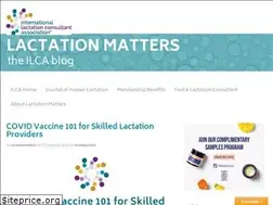 Sites similar to lactationmatters.org
