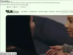 Sites similar to lactationnetwork.com