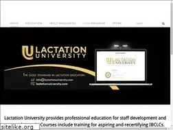 Sites similar to lactationuniversity.com