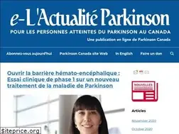 Sites similar to lactualiteparkinson.com