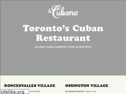 Sites similar to lacubana.ca
