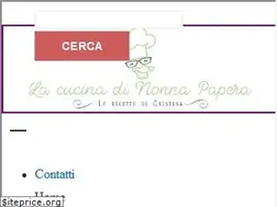 Sites similar to lacucinadinonnapapera.it