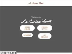 Sites similar to lacucinafanti.com