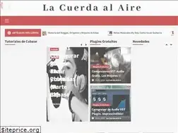 Sites similar to lacuerdaalaire.com