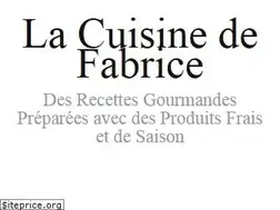 Sites similar to lacuisinedefabrice.fr