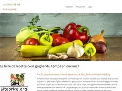 Sites similar to lacuisinedefrancoise.be