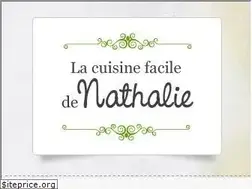 Sites similar to lacuisinedenathalie.com