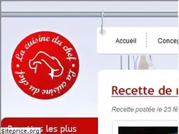 Sites similar to lacuisineduchef.com