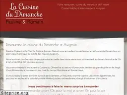 Sites similar to lacuisinedudimanche.fr