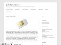 Sites similar to laddakontantkort.se