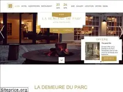 Sites similar to lademeureduparc.fr