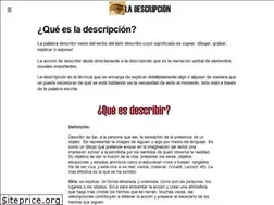 Sites similar to ladescripcion.com
