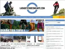 Sites similar to ladiabetesnoesmilimite.com