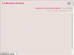 Sites similar to ladictaturedubeau.com