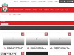 Sites similar to ladies.liverpoolfc.com