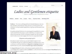 Sites similar to ladiesandgentlemen.be