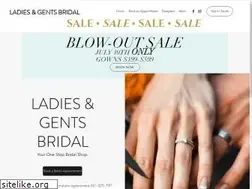 Sites similar to ladiesandgentsbridal.com