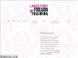Sites similar to ladiesfirstfirearmtraining.com