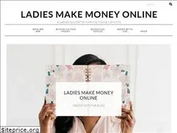 Sites similar to ladiesmakemoney.com