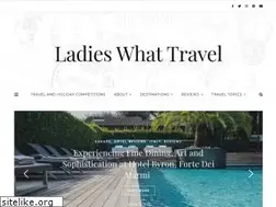 Sites similar to ladieswhattravel.com