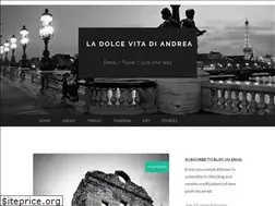 Sites similar to ladolcevitadiandrea.com